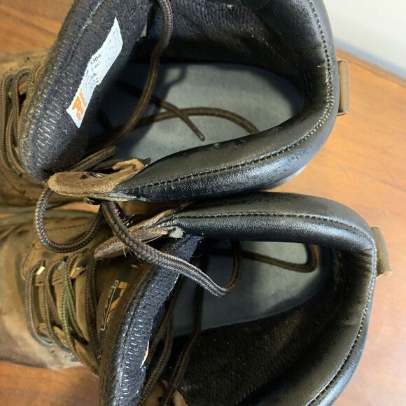 Timberland PRO 24/7 Boots Men's Size 10.5 W Brown Pit Boss Soft Toe 6" Ankle - Picture 4 of 8